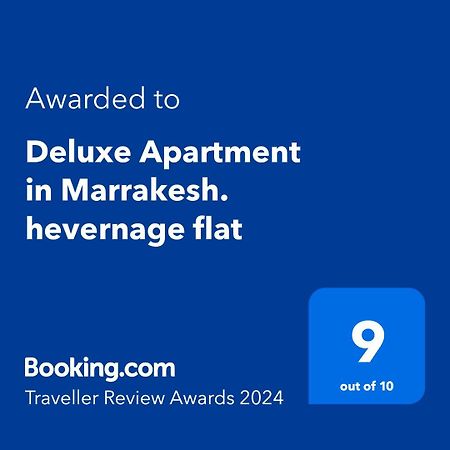 Deluxe Apartment In Marrakesh. Hevernage Flat Eksteriør billede